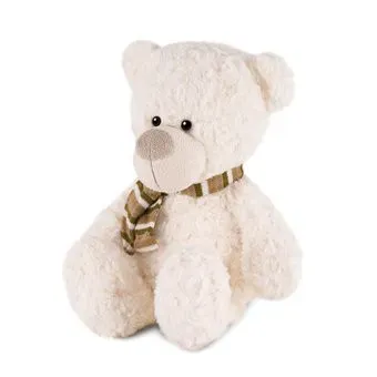 Maxitoys Luxury Молочный Мишка с шарфом MT-MRT052204B-27