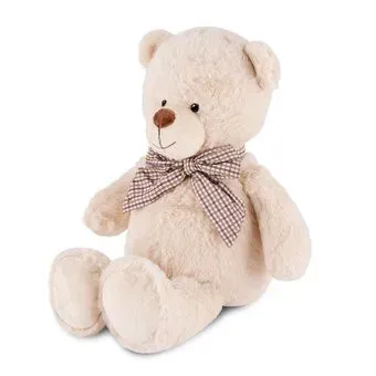 Maxitoys Luxury Белый мишка Эрни с бантом MT-MRT052203-20