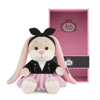 Jack&Lin Зайка в кожаной куртке JL-032202-20
