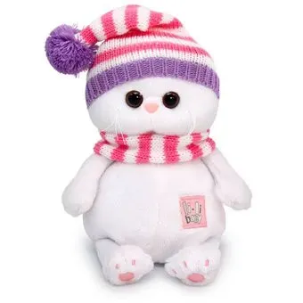 BUDI BASA Collection Ли-Ли Baby в вязаном колпаке LB-089 (20 см)