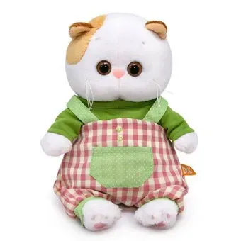 BUDI BASA Collection Кошечка Ли-Ли Baby в штанишках на лямочках и лонгсливе LB-107 (20 см)