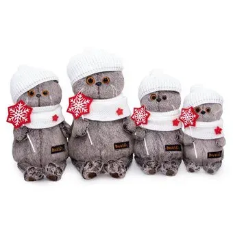 BUDI BASA Collection Басик в зимнем комплекте Ks19-184 (19 см)