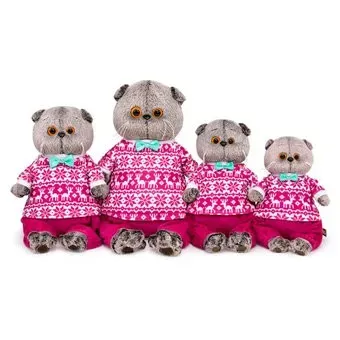 BUDI BASA Collection Басик в зимней пижаме Ks22-220 (22 см)