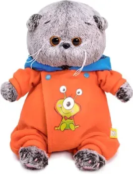 BUDI BASA Collection Басик Baby в комбинезоне с монстриком BB-075 20 см