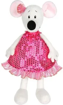Maxitoys Luxury Крыса Василиса в бордовом платье MT-MRT021925-28
