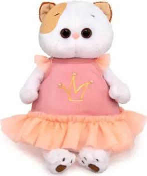 BUDI BASA Collection Кошечка Ли-Ли в платье с короной LK24-097 (24 см)
