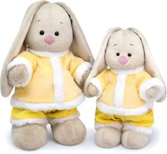BUDI BASA Collection Зайка Ми в желтой шубке StS-446 (25 см)