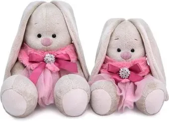BUDI BASA Collection Зайка Ми в меховой горжетке SidS-432 (18 см)