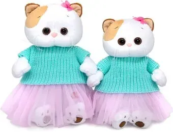 BUDI BASA Collection Кошечка Ли-Ли в вязаной кофте LK24-083 (24 см)