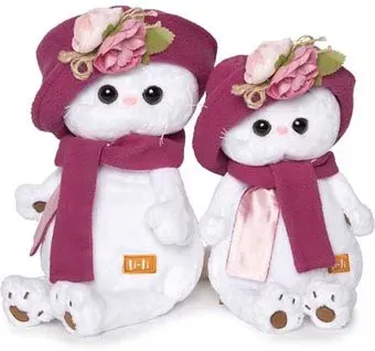 BUDI BASA Collection Кошечка Ли-Ли в панаме и шарфе LK24-011 (24 см)