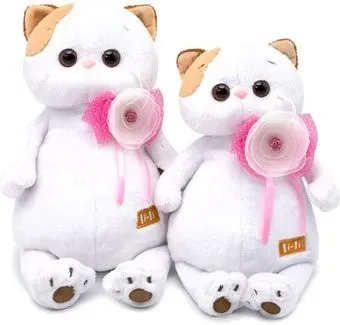 BUDI BASA Collection Кошечка Ли-Ли с цветком LK24-035 (24 см)
