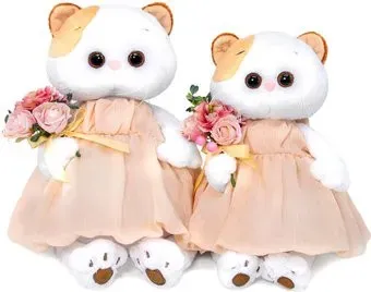 BUDI BASA Collection Кошечка Ли-Ли с летним букетом LK24-081 (24 см)