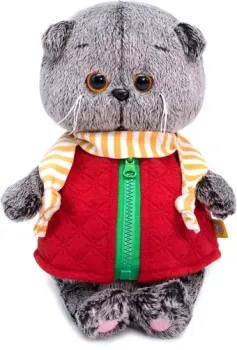 BUDI BASA Collection Басик в стеганом жилете BB-072 (20 см)
