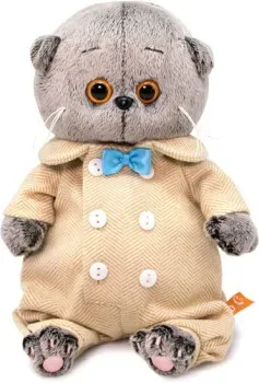 BUDI BASA Collection Басик Baby в комбинезоне из твида BB-091 (20 см)