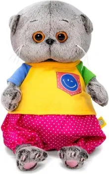 BUDI BASA Collection Басик Baby в футболке со смайликом BB-084 (20 см)
