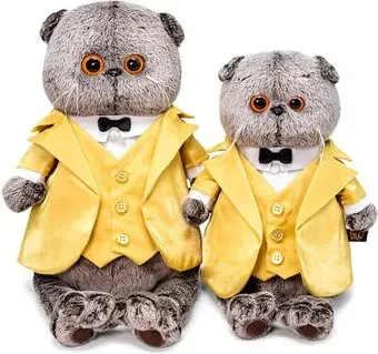 BUDI BASA Collection Басик в золотом фраке Ks30-149 (30 см)