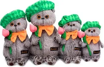 BUDI BASA Collection Басик в зеленом берете Ks25-192 (25 см)