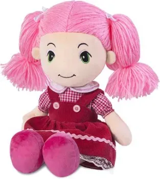 Maxitoys Luxury Кукла Стильняшка в Розовом Платье с Хвостиками MT-HH-05042026