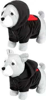 Miniso Собачка с капюшоном 1901 (шнауцер, 36 см)