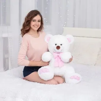 Truebear Мишка Oskar 85 см (белый)