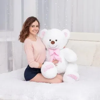 Truebear Мишка Oskar 120 см (белый)