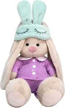 BUDI BASA Collection Зайка Ми в пижаме с маской для сна SidS-490 (18 см)