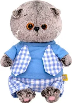BUDI BASA Collection Басик Baby в голубом костюмчике BB-089 (20 см)