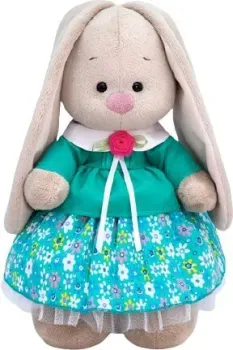 BUDI BASA Collection Зайка Ми в бирюзовой курточке (32 см)