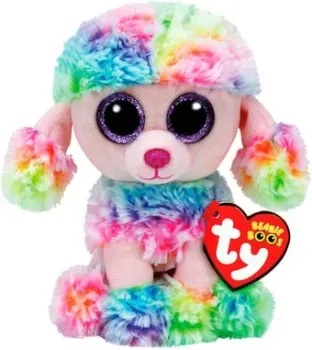 Ty Beanie Boo's Пудель Rainbow 37223