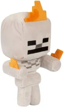 Minecraft Happy Explorer Skeleton on fire 12249