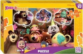 Step Puzzle Маша и Медведь 90104 (maxi 24 эл)