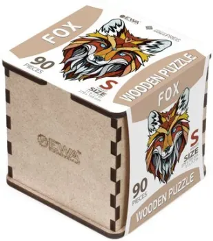 Eco-Wood-Art Лис S в деревянной упаковке (90 эл)