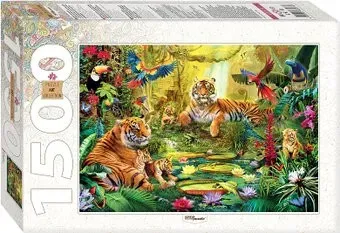 Step Puzzle В джунглях 83073 (1500 эл)