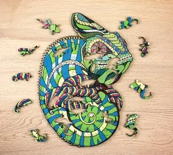 Eco-Wood-Art Хамелеон в крафтовой упаковке