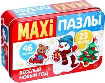 Puzzle Time Веселый Новый год 4868653 (46 эл)