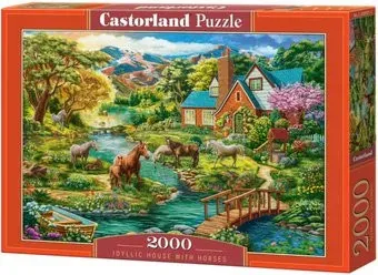 Castorland Лошади на природе C-200931 (2000 эл)