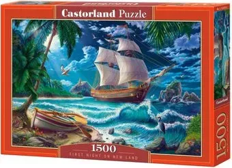 Castorland Первая ночь на новой земле C-152070 (1500 эл)