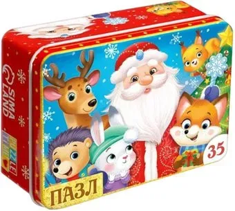 Puzzle Time Добрый Дедушка Мороз 7663050 (35 эл)