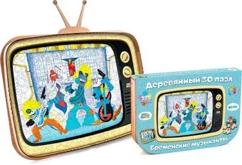 Eco-Wood-Art Союзмультфильм Бременские музыканты (упаковка трансформер)