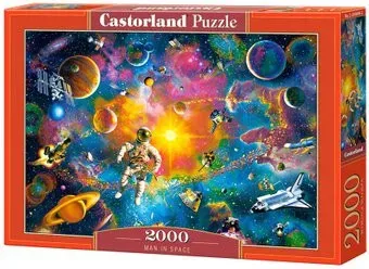 Castorland Человек в космосе C-200849 (2000 эл)