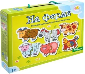 Step Puzzle На ферме 780355 (12 эл)