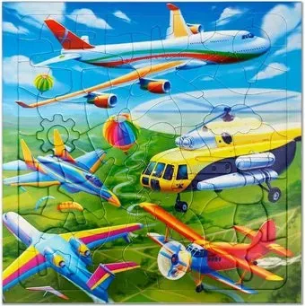 ГеоДом Самолёты 4660136220411 (80 эл)