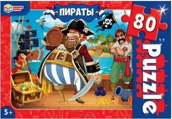 Умные игры Пираты 4680107961655 (80 эл)