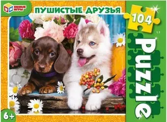 Умные игры Пушистые друзья 4680107968111 (104 эл)