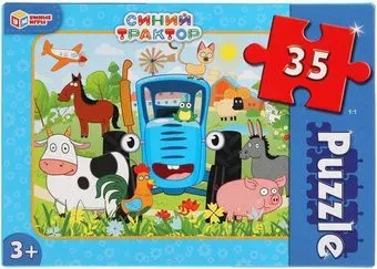 Умные игры Синий трактор 4680107915948 (35 эл)