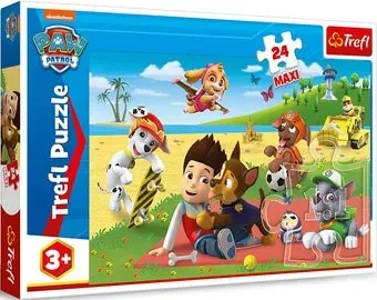 Trefl Щенячий патруль. Игра на одеяле Maxi 14346 (24 эл)