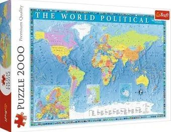 Trefl Политическая карта мира 27099 (2000 эл)