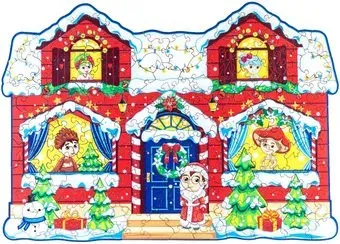 WoodLand Toys Новогодний домик 147218