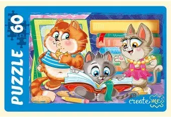 Рыжий кот Забавные котики №1 П60-6307 (60 эл)