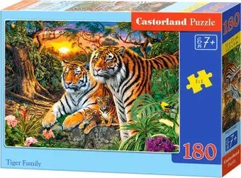Castorland Семья тигров B-018482 (180 эл)